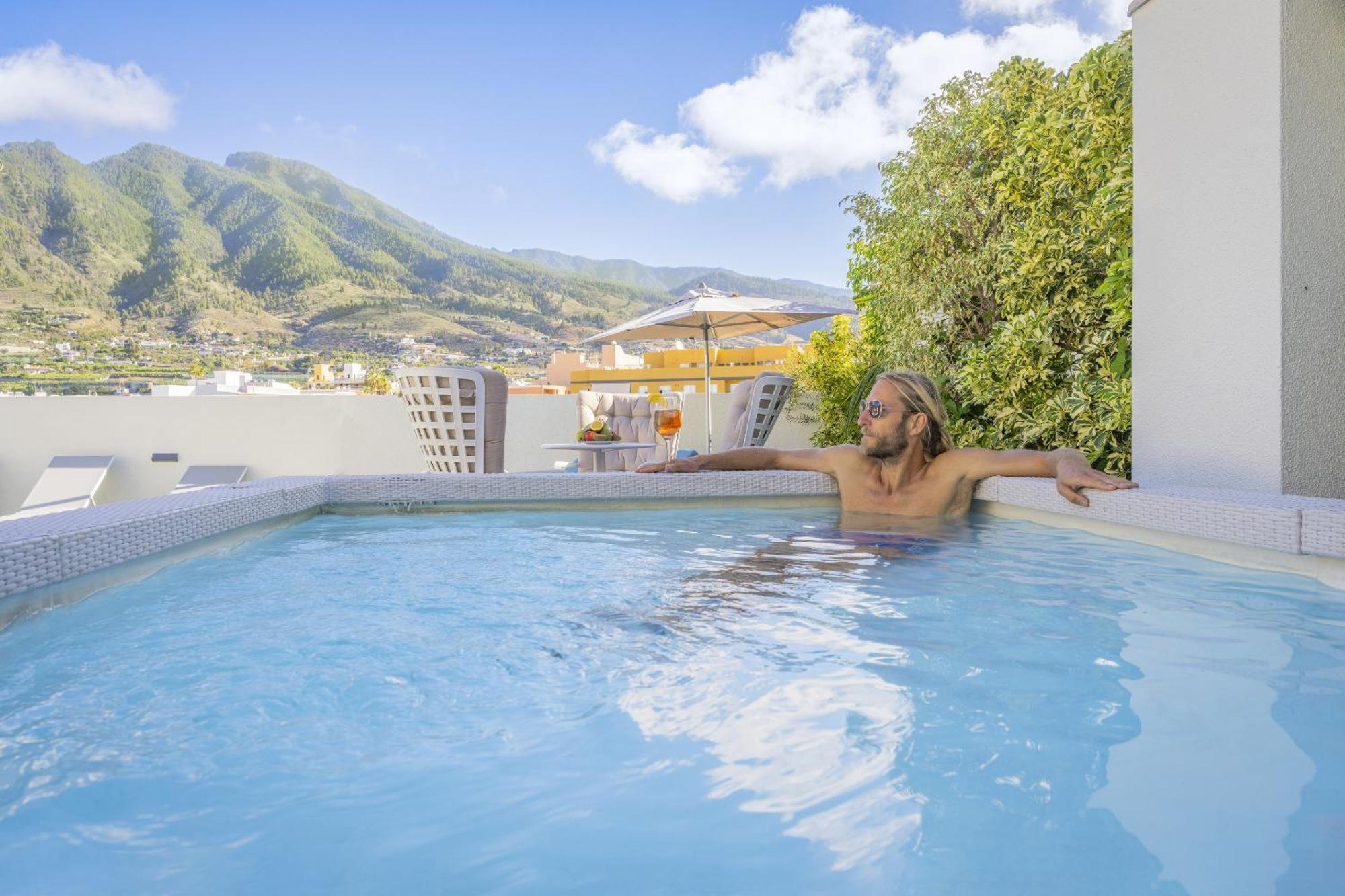 Hotel Benahoare Los Llanos De Aridane Bagian luar foto